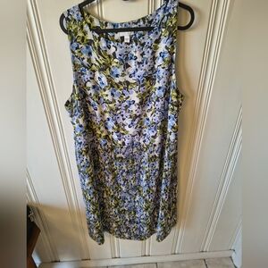 Blue Floral Dress
